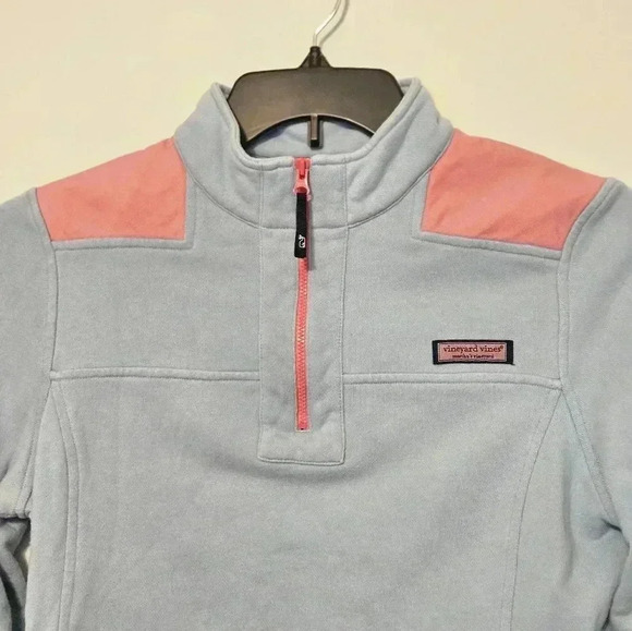 Vineyard Vines Top 1/4 Zip 100% Cotton Sweatshirt EUC - Picture 6 of 11